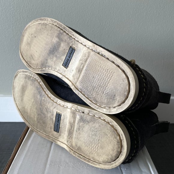 Ralph Lauren - Navy Suede Boat Chukka Boots, size US8 main image 4